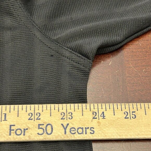 PGA Tour Golf Shirts Men LARGE Lot of 2 Black Tan Short Sleeve Polo Collared - Picture 15 of 16